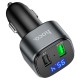 FM - трансмітер HOCO E67 Fighter with Bluetooth transmitter 2USB QC3.0 BT5.0 Black