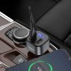 FM - трансмітер HOCO E67 Fighter with Bluetooth transmitter 2USB QC3.0 BT5.0 Black