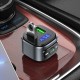 FM - трансмітер HOCO E67 Fighter with Bluetooth transmitter 2USB QC3.0 BT5.0 Black