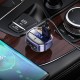 FM - трансмітер HOCO E70 with Bluetooth PD30W QC3.0 BT5.0 Блакитний