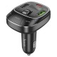 FM-трансмітер HOCO E76 Pole with Bluetooth PD45W QC3.0 Black