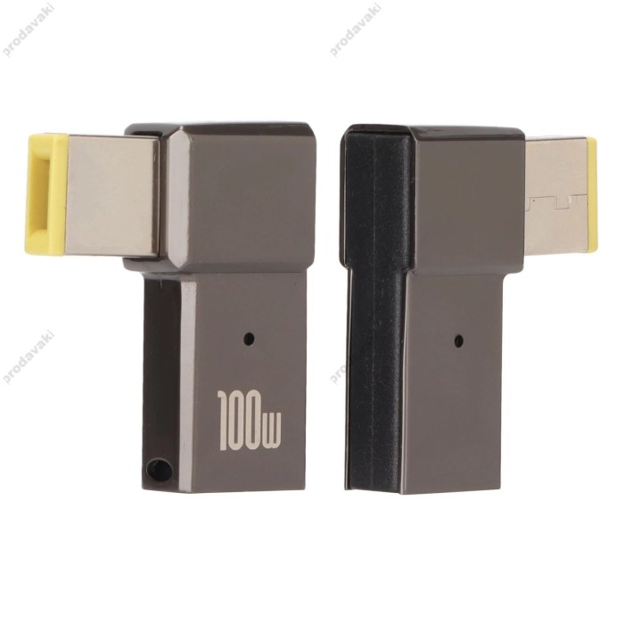 Переходник для питания ноутбука на Lenovo Square Type-C на DC 10x6 мм 100W