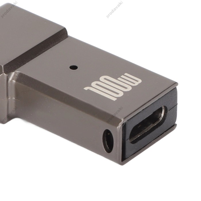 Переходник для питания ноутбука на Lenovo Square Type-C на DC 10x6 мм 100W