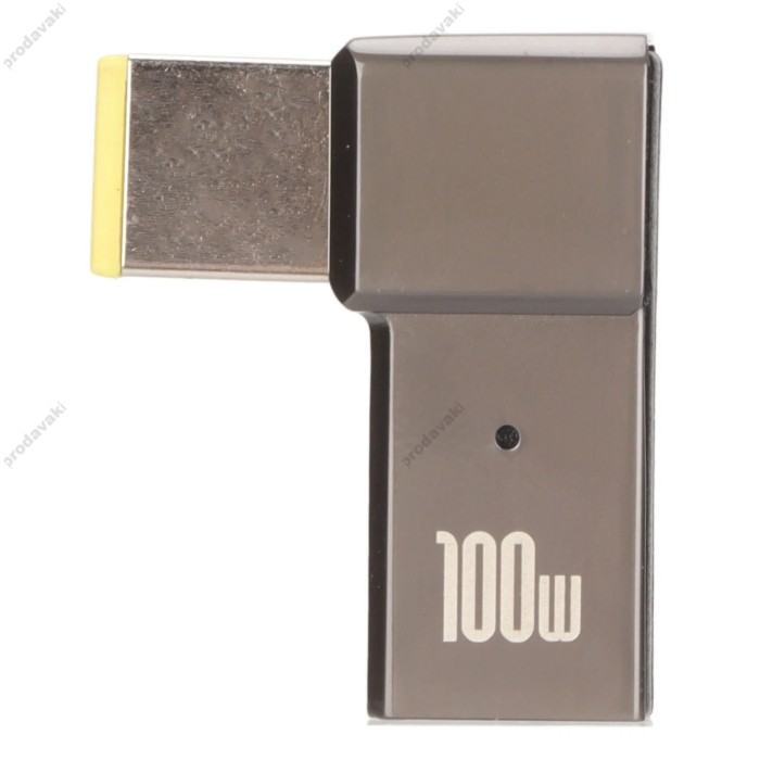 Переходник для питания ноутбука на Lenovo Square Type-C на DC 10x6 мм 100W