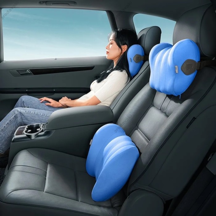 Подушка Baseus ComfortRide Series Car Headrest Pillow Blue C20036400311-00