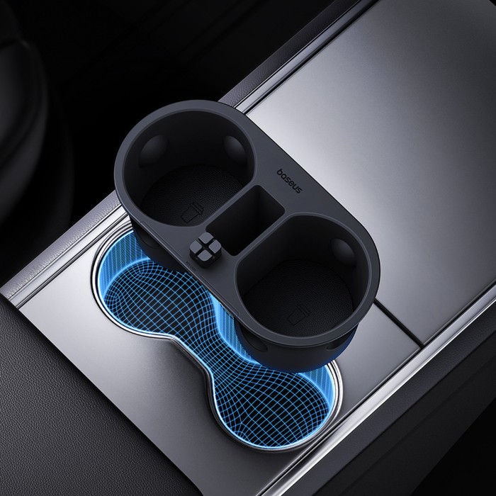 Підсклянник в автомобіль Tesla Baseus T-Space Series Cup Holder Black C20251303111-00