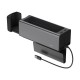 Автомобільний органайзер Baseus Deluxe Metal Armrest Console Black CRCWH-A01