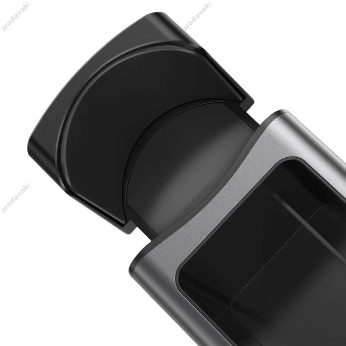 Автомобільний органайзер Baseus Deluxe Metal Armrest Console Black CRCWH-A01