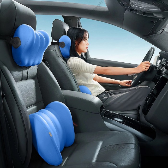 Подушка Baseus ComfortRide Series Car Lumbar Pillow Blue C20036401311-00