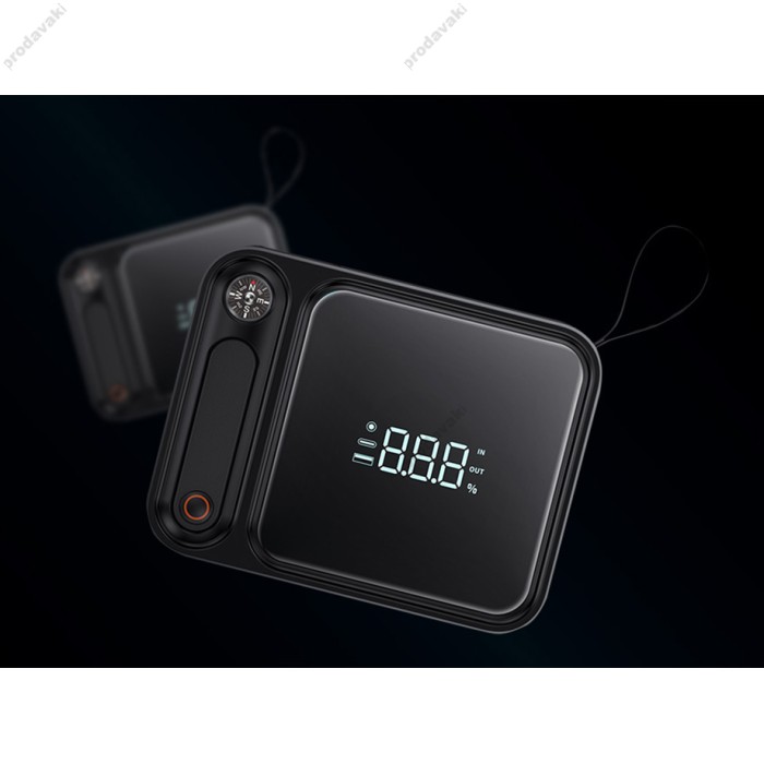 Пусковий зарядний пристрій бустер Baseus Super Energy Ultra Jump Starter піковий 3000A 26800 mAh Black C00251400111-00
