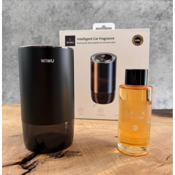 Ароматизатор у машину смарт-ароматизатор WIWU Wi-AR001 Smart Car Aromatherapy Black