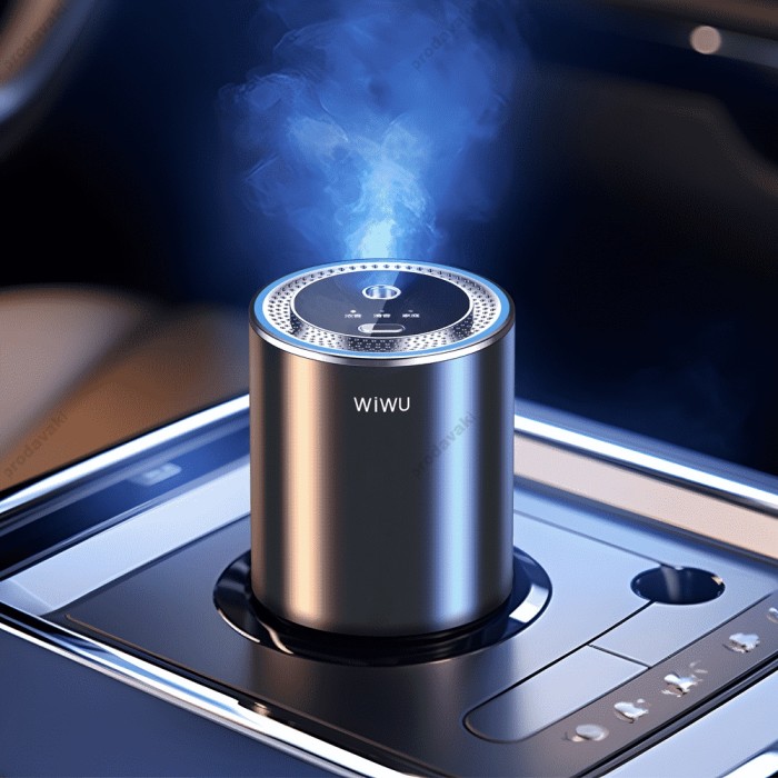 Ароматизатор у машину смарт-ароматизатор WIWU Wi-AR001 Smart Car Aromatherapy Black