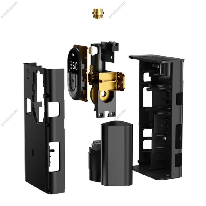 Автомобільний компресор насос Baseus Energy Source Inflator Pump 7500 mAh Black (CRNL040001)