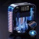Автомобільний компресор насос Earldom ET-V2 Car Air Pump 2500 mAh Black