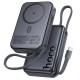 Повербанк портативний акумулятор Power bank Hoco Q44A MagSafe Origen dual magnetic PD 45W 20000 mAh Grey