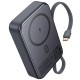 Повербанк портативний акумулятор Power bank Hoco Q44A MagSafe Origen dual magnetic PD 45W 20000 mAh Grey