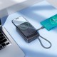 Повербанк портативний акумулятор Power bank Hoco Q44A MagSafe Origen dual magnetic PD 45W 20000 mAh Grey