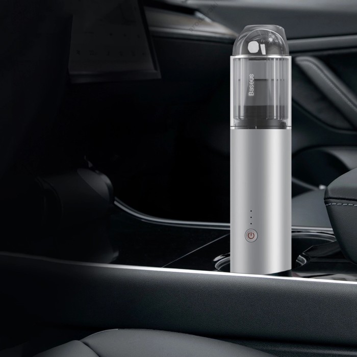 Портативний автомобільний пилосос BASEUS Car Vacuum Cleaner A3 135 Вт Silver CRXCQA3-0S