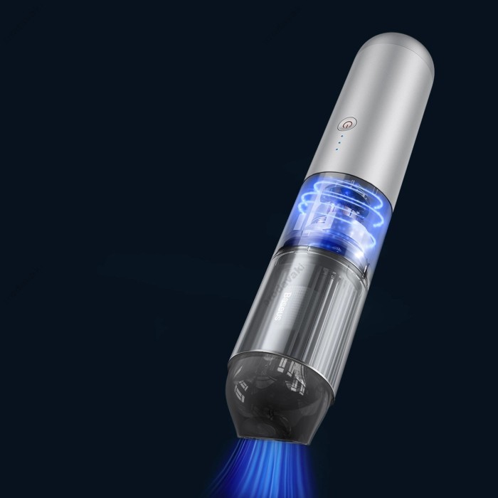 Портативний автомобільний пилосос BASEUS Car Vacuum Cleaner A3 135 Вт Silver CRXCQA3-0S