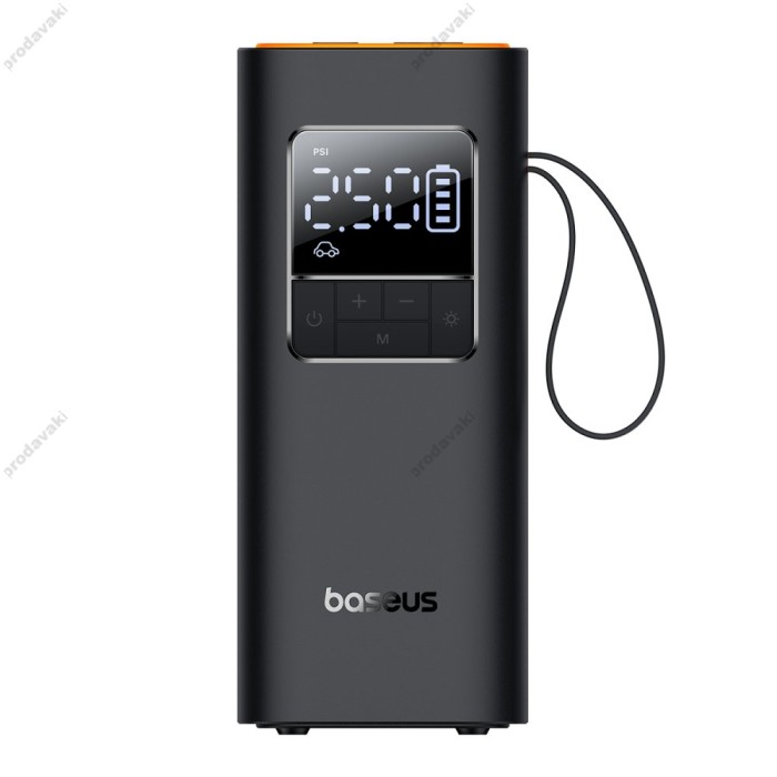 Автомобільний компресор насос Baseus SuperMini Pro Series Wireless Car Inflator 4000 mAh Black C11159300111-00