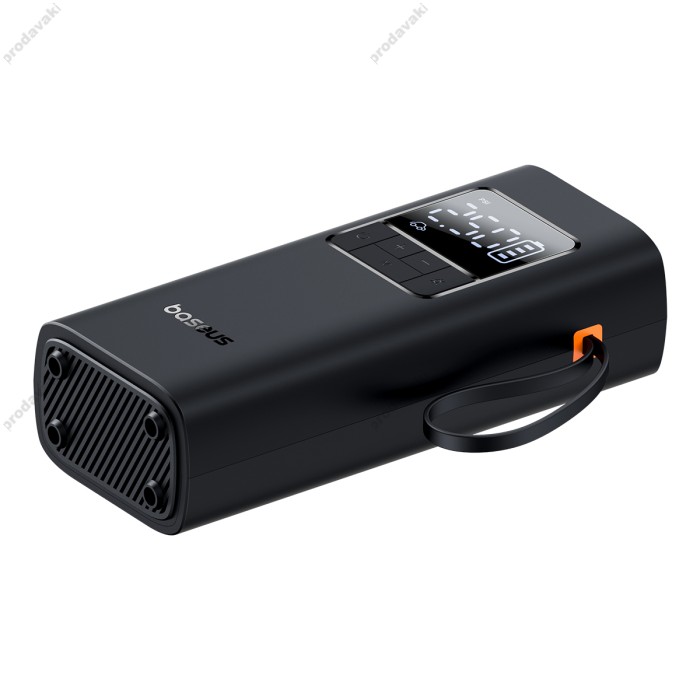 Автомобільний компресор насос Baseus SuperMini Pro Series Wireless Car Inflator 4000 mAh Black C11159300111-00