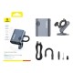 Bелосипедний компресор насос Baseus PrimeTrip Series Portable Bike Pump 1750 mAh Black C11169000121-00