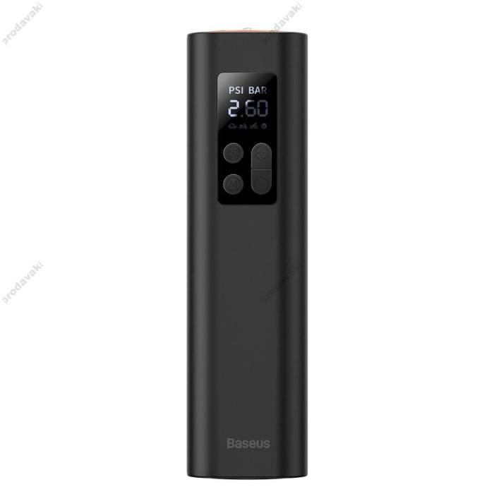 Автомобільний компресор насос Baseus Super Mini Inflator Pump Black (CRCQ000001)