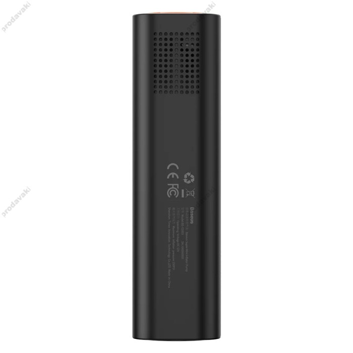 Автомобільний компресор насос Baseus Super Mini Inflator Pump Black (CRCQ000001)