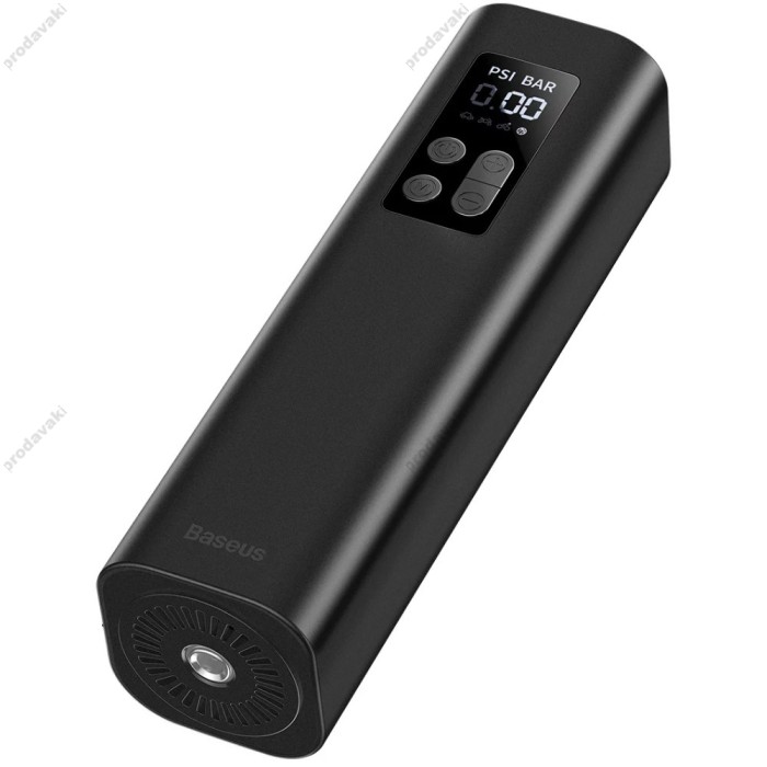 Автомобільний компресор насос Baseus Super Mini Inflator Pump Black (CRCQ000001)