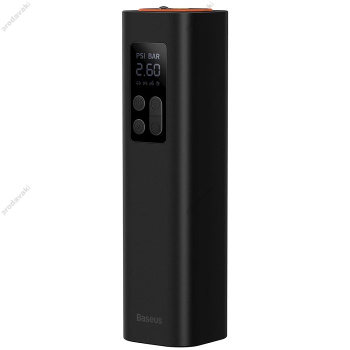 Автомобільний компресор насос Baseus Super Mini Inflator Pump Black (CRCQ000001)