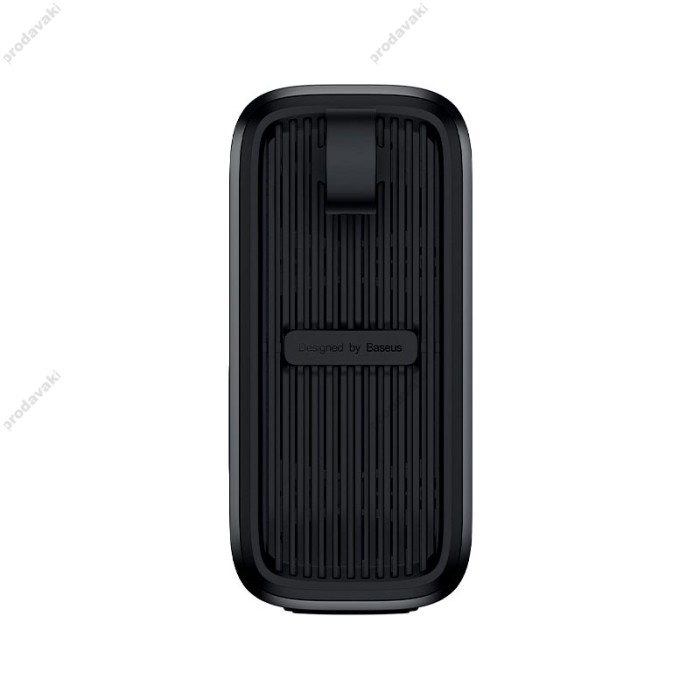 Автомобільний компресор насос Baseus Mega EnergyPump Series Dual Cylinder Wireless Inflator 6000 mAh Black CRNL060001