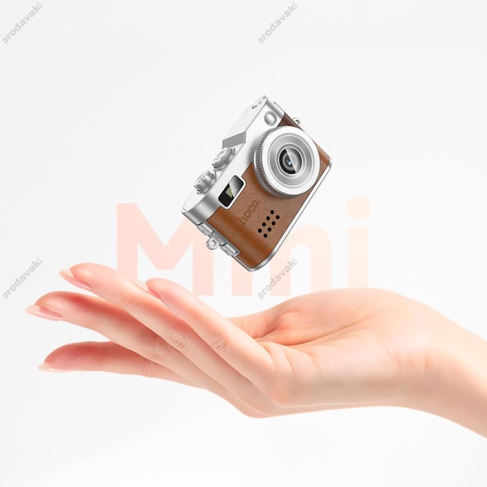 Дитячий фотоапарат / фотокамера HOCO DV210 Mini digital camera 1080P Brown
