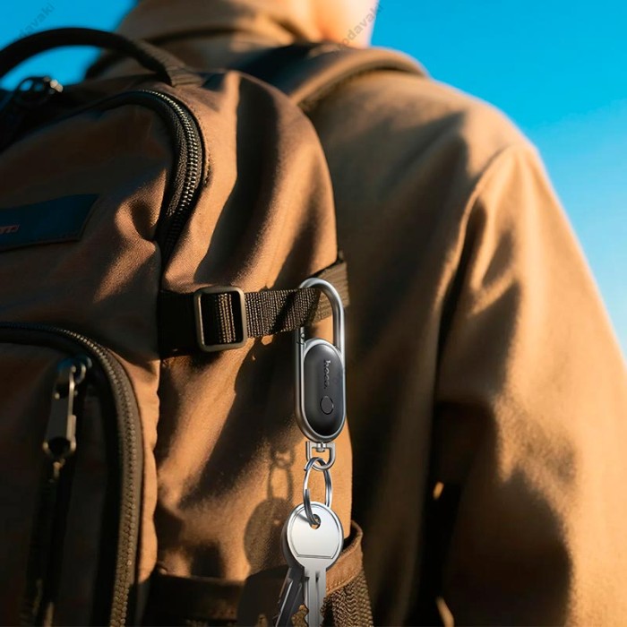 Пошуковий трекер HOCO E91J Tiger smart anti-lost (keychain) IOS Black