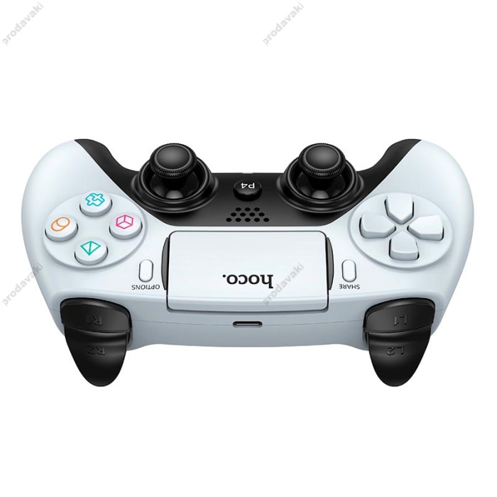 Джойстик ігровий контролер HOCO GA1 Phoenix PS4/PC Wireless Game Controller White