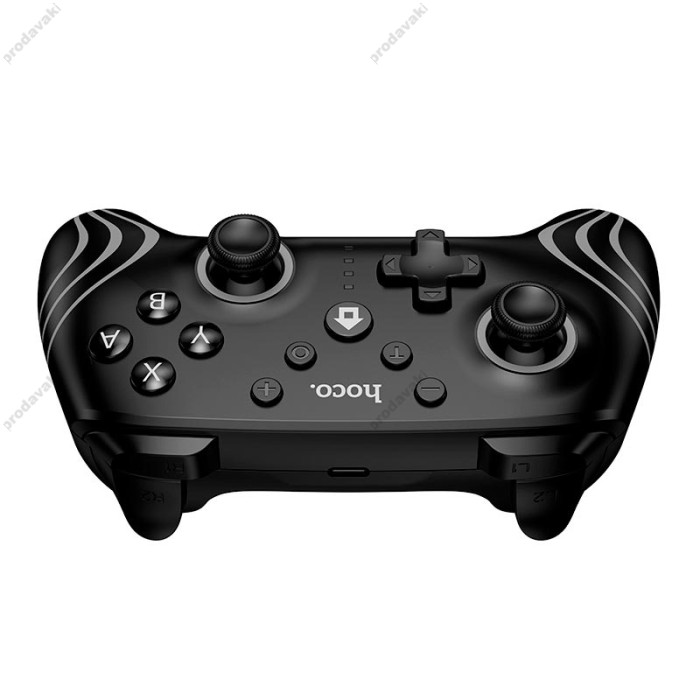 Джойстик ігровий контролер HOCO GA2 Unicorn Switch/Switch2/PC Multi-function Wireless Game Controller Black
