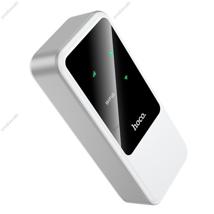 Роутер маршрутизатор Hoco HI42 Mobile portable 4G WIFI6 White