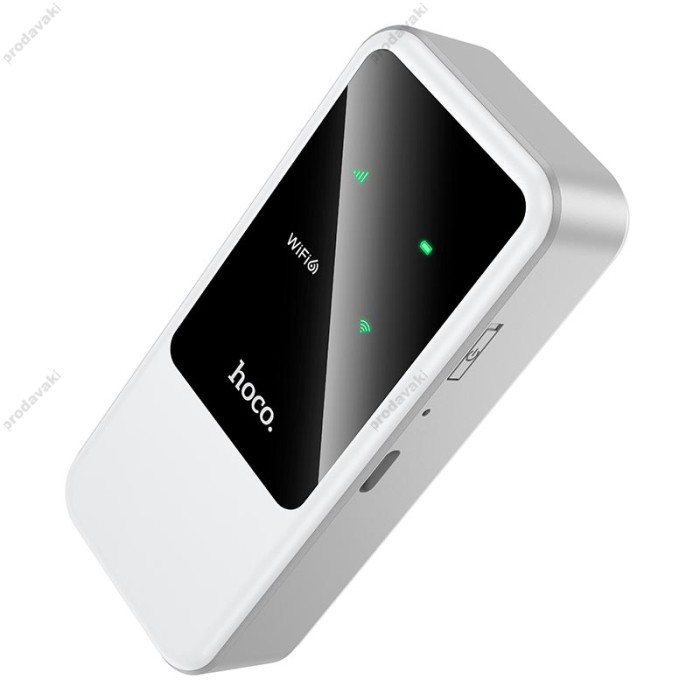 Роутер маршрутизатор Hoco HI42 Mobile portable 4G WIFI6 White