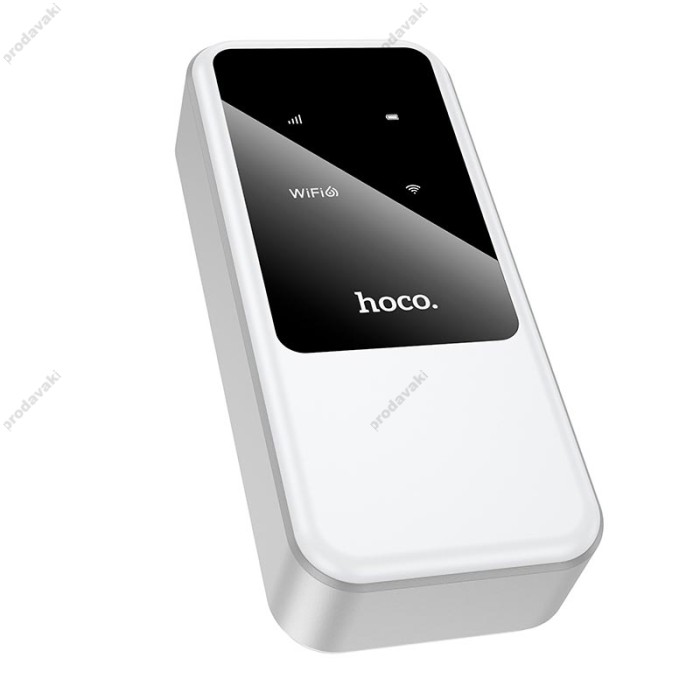 Роутер маршрутизатор Hoco HI42 Mobile portable 4G WIFI6 White
