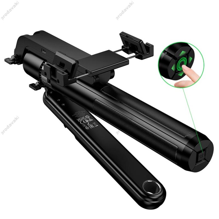 Монопод-трипод HOCO K32 Soporte smart live broadcast holder 1.81m Black
