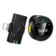 Бездротовий мікрофон Hoco L21 Charm iPhone Lightning wireless microphone Black