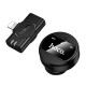 Бездротовий мікрофон Hoco L21 Charm iPhone Lightning wireless microphone Black
