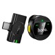 Бездротовий мікрофон Hoco L21 Type-C Charm Wireless Microphone Black