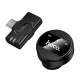 Бездротовий мікрофон Hoco L21 Type-C Charm Wireless Microphone Black