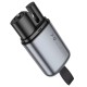 Автомобільний молоток - ніж для ремнів безпеки Hoco ZP15 King car safety hammer Grey