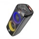 Портативна колонка система караоке Bluetooth Hoco DS58 з 2-ма мікрофонами 120W Black
