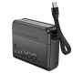Повербанк портативний акумулятор Power Bank Hoco Q38 Excellent 20W 10000 mAh Black