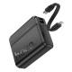 Повербанк портативний акумулятор Power Bank Hoco Q38 Excellent 20W 10000 mAh Black
