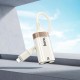 Мережевий адаптер HOCO UA41A Crystal ethernet адаптер Lightning to RJ45 100 Mbps 0.145m White-gold