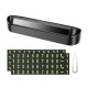 Автовізитка на торпеду паркувальна карта Hoco DPH01 Cool sign push-type parking sign Silver
