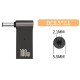 Переходник для питания ноутбука на USB C To DC (5.5x2.1 mm) 100W